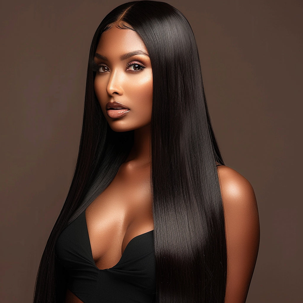 5X5 TRANSPARENT CLOSURE WIGS
